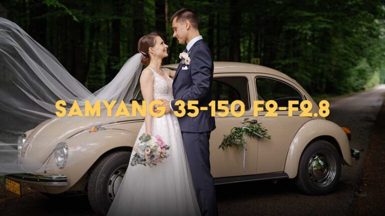 Recenzja obiektywu Samyang 35-150 fotograf ślubny