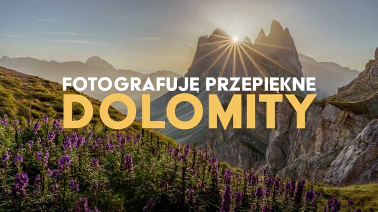 dolomity fotograf krajobrazu