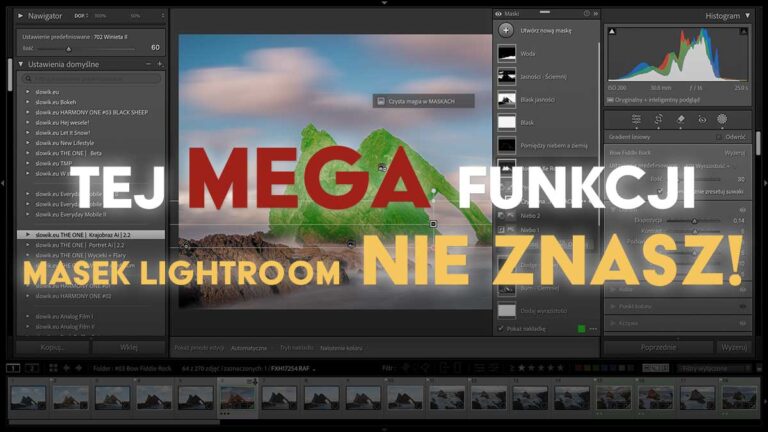 maski lightroom mega funkcja