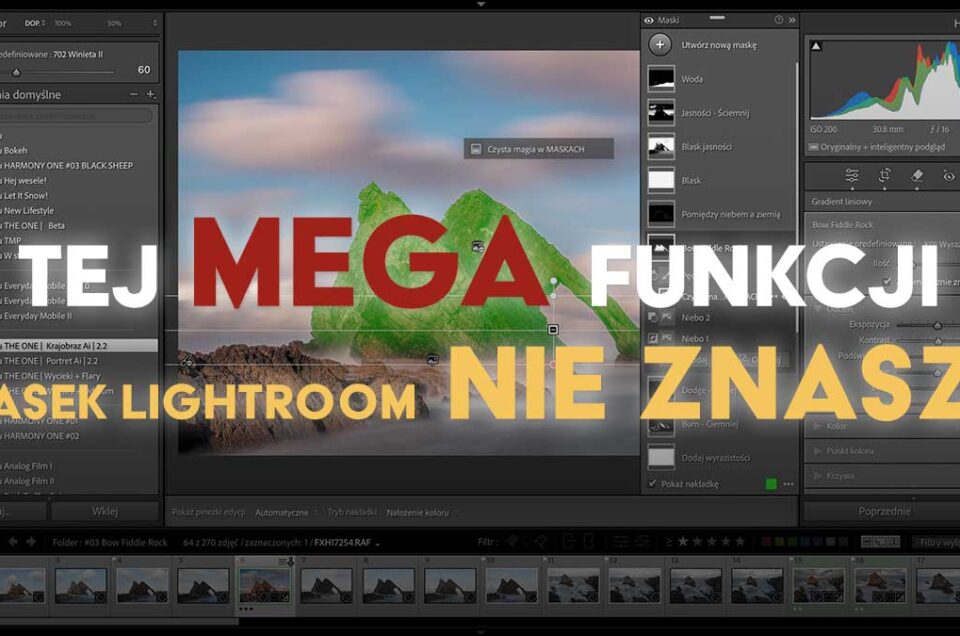 maski lightroom mega funkcja